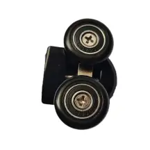 Ролики для душових кабін подвійні колеса MIXXUS PREMIUM ROLLERS SCP01-1 BLACK верхні (23mm для DIVERSE SC01,SC02,SD01) (MI7163)