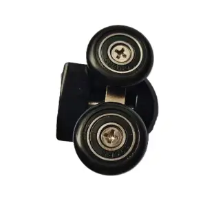 Ролики для душових кабін подвійні колеса MIXXUS PREMIUM ROLLERS SCP01-1 BLACK верхні (23mm для DIVERSE SC01,SC02,SD01) (MI7163) №1
