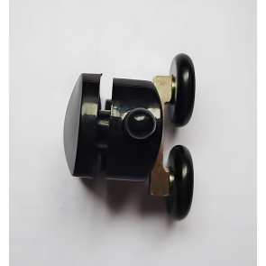 Ролики для душових кабін подвійні колеса MIXXUS PREMIUM ROLLERS SCP01-1 BLACK верхні (23mm для DIVERSE SC01,SC02,SD01) (MI7163) №2