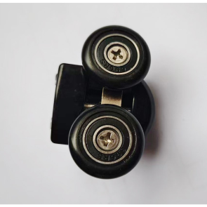 Ролики для душових кабін подвійні колеса MIXXUS PREMIUM ROLLERS SCP01-1 BLACK верхні (23mm для DIVERSE SC01,SC02,SD01) (MI7163) №3