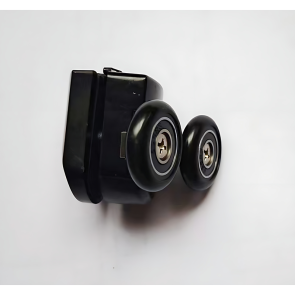 Ролики для душових кабін подвійні колеса MIXXUS PREMIUM ROLLERS SCP01-1 BLACK верхні (23mm для DIVERSE SC01,SC02,SD01) (MI7163) №4