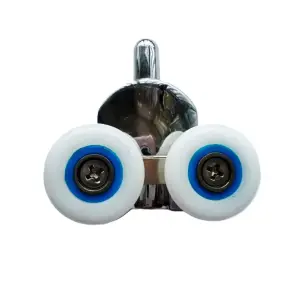 Ролики для душових кабін подвійні колеса MIXXUS PREMIUM ROLLERS SCP02-1 CHROME нижні (23mm для DIVERSE SC01,SC02,SD01) (MI7162) №1