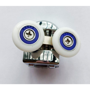 Ролики для душових кабін подвійні колеса MIXXUS PREMIUM ROLLERS SCP05-1 CHROME верхні (25mm для DIVERSE SC03) (MI8167) №3