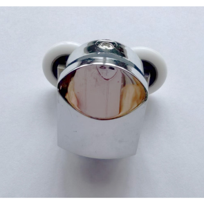Ролики для душових кабін подвійні колеса MIXXUS PREMIUM ROLLERS SCP05-1 CHROME верхні (25mm для DIVERSE SC03) (MI8167) №4