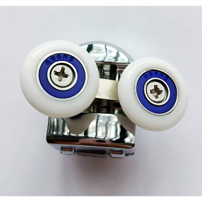 Ролики для душових кабін подвійні колеса MIXXUS PREMIUM ROLLERS SCP01-1 CHROME верхні (23mm для DIVERSE SC01,SC02,SD01) (MI7161) №3