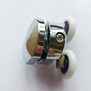 Ролики для душових кабін подвійні колеса MIXXUS PREMIUM ROLLERS SCP01-1 CHROME верхні (23mm для DIVERSE SC01,SC02,SD01) (MI7161) №4