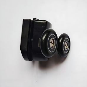 Ролики для душових кабін подвійні колеса MIXXUS PREMIUM ROLLERS SCP05-1 BLACK верхні (25mm для DIVERSE SC03) (MI8168) №2