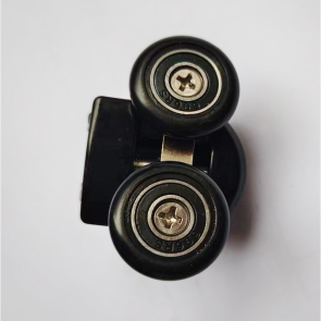 Ролики для душових кабін подвійні колеса MIXXUS PREMIUM ROLLERS SCP05-1 BLACK верхні (25mm для DIVERSE SC03) (MI8168) №3