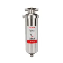 Колба фильтра для воды из нержавеющей стали Koer KV-22-1/2 8 атм. 1/2" (KR5874)