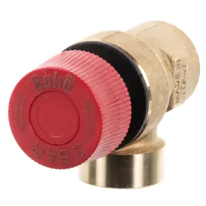 Клапан запобіжний Roho R2000-030 - 1/2" ВВ (3 бар) (RO0169) №3