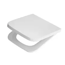 Сидение-крышка для унитаза Mixxus Premium SEAT COVER QUADRO-2005 430х345х30mm дюропласт (MP6688)