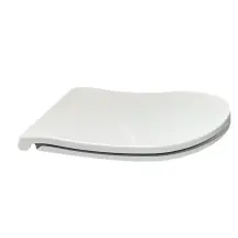 Сидіння-кришка для унітазу Koer AC-0101-SEAT COVER 450х390х80mm дюропласт з мікроліфтом (KR5617)
