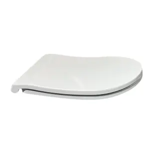 Сидение-крышка для унитаза Koer AC-0101-SEAT COVER 450х390х80mm дюропласт с микролифтом (KR5617) №1