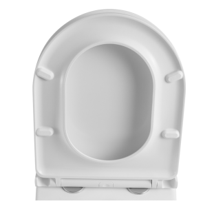 Сидение-крышка для унитаза Koer AC-0101-SEAT COVER 450х390х80mm дюропласт с микролифтом (KR5617) №7
