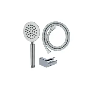 Душевой набор Mixxus Shower SET-01.SUS (шланг, лейка, кронштейн) из нерж. стали (MI6156) №1
