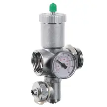 Проходная сливная группа Roho R612-100 - 1" (с воздухоотводом) (RO0154)
