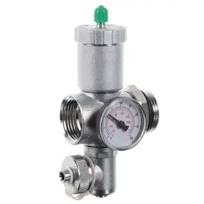 Прохідна зливна група Roho R612-100 - 1" (з повітровідвідником) (RO0154) №4