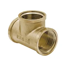 Тройник Koer KF.T08F.WN - 3/4'' FFF без никеля (KR3035)