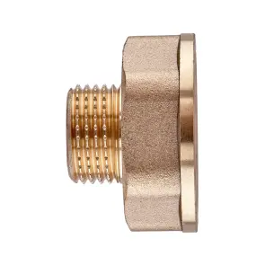 Переходник Koer KF.A0610.WN - 1"x1/2" без никеля (MX1523) №3