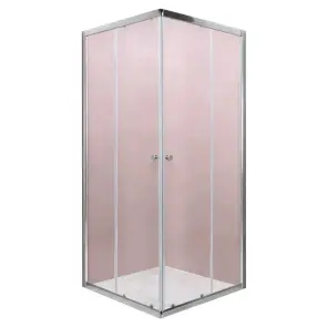 Душова кабіна без піддону MIXXUS CUBIC SC01-90x90x185-TR CHROME прозоре скло 4мм NEW (MI8366) №1