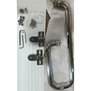 Душевая кабина с низким поддоном MIXXUS LINES SCT01-90x90x198-TR CHROME прозрачное стекло 6мм NEW (в 2 ящи) (MI8370) №4