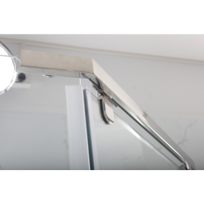 Душевая кабина с низким поддоном MIXXUS LINES SCT01-90x90x198-TR CHROME прозрачное стекло 6мм NEW (в 2 ящи) (MI8370) №9