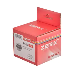 Донний клапан для ванни Zerix BV-07 1 1/2'' автоматичний СLICK-СLACK (Колір хром) (ZX6024) №7