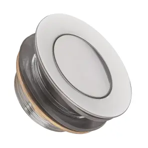 Донный клапан для ванны Koer PW-06-01 1 1/2'' автоматический СLICK-СLACK (Цвет хром) (KR5799) №8