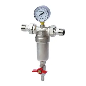 Фільтр самоочисний з манометром 1'' Koer KR.1250 (KR5781) №1