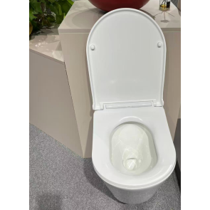 Унитаз подвесной эргономичный Koer TT-0102-T3 520x360x360mm система смыва TORNADO 3.0 (KR5616) №15