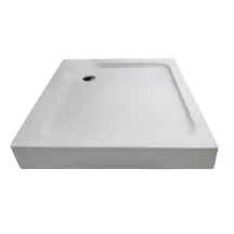 Поддон душевой с сифоном MIXXUS CUBIC ST01-90x90x13 квадратный диаметр слива 52 мм NEW (MI8371)