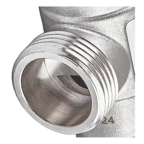 Клапан змішувальний Roho R1207-100 - 1" ЗР термостатичний (35-60*C) (RO1022) №2