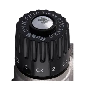Клапан змішувальний Roho R1208-075 - 3/4" ЗР термостатичний (42-60*C) (RO1023) №3