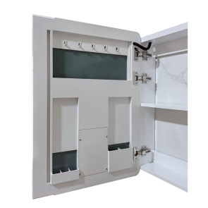 Дзеркальна шафка Mixxus Premium Olivary CM01-70x70x13 з LED Touch, димером, регулятором яскравості (MI8295) №3