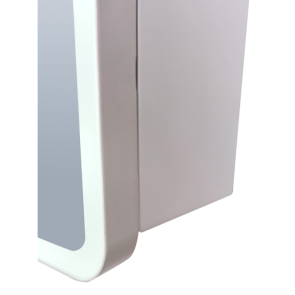 Дзеркальна шафка Mixxus Premium Olivary CM01-80x70x13 з LED Touch, димером, регулятором яскравості (MI8296) №2
