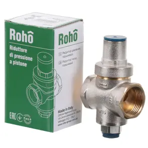 Редуктор давления Roho R1201-075 - 3/4" ВВ, PN16 (1-5,5 бар) поршневой (RO0144) №4