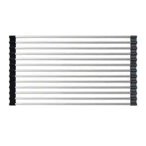 Килимок-сушарка для посуду Mixxus RAC-01.SUS BLACK на мийку з нерж. сталі SUS304 (MX1945) №1