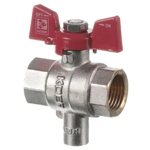 Кран ГГБ для підключення датчика температури Koer KR.230 - 1/2" (KR3067) №3
