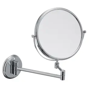 Дзеркало збільшувальне настінне Zerix LR6108 (20 см) (ZX2712) №1