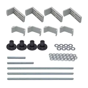Комплект ніжок регульованих для високого душового піддону Mixxus Strong ST02-SET Chrome (MI8161) №1