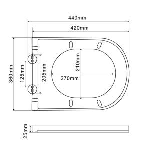 Комплект: Mixxus Premium Ellipse-SET-2102 (в 2 ящ) Унитаз система смыва Tornado 3.0+ Установка Koer KT-0404 + панель KT-0604-01 Chrome (MP6690) №9