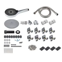 Комплект фурнітури для душового боксу Mixxus Strong SCP01-SET Chrome (MI8162)