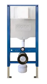 Інсталяція для підвісного унітазу Koer KT-0503-01 500x126x1150mm з панеллю змиву KT-0606-01 Хром (KR5347) №8
