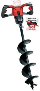 Грунтовый бур аккумуляторный Einhell GP-EA 18/150 Li BL - Solo (3437000) №1