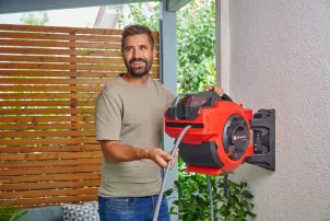 Катушка со шлангом аккумуляторная Einhell GE-HR 18/30 Li - Solo (4173770) №3
