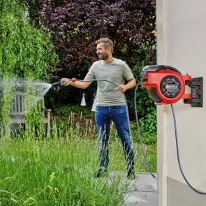 Катушка со шлангом аккумуляторная Einhell GE-HR 18/30 Li - Solo (4173770) №4