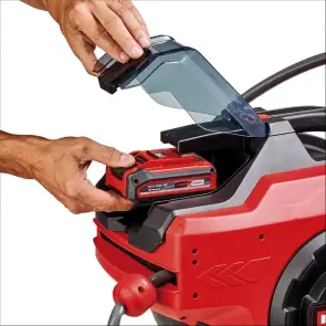 Катушка со шлангом аккумуляторная Einhell GE-HR 18/30 Li - Solo (4173770) №9