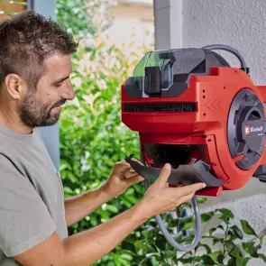 Катушка со шлангом аккумуляторная Einhell GE-HR 18/30 WH Li - Solo (4173771) №5