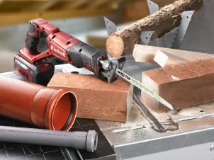 Полотно для шабельної пили HCS, 240/218 мм, 2 шт, AKKU TOP KWB (576100) №4