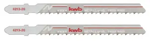 Полотна для лобзика, Bi-Metal, T127DF, 2 шт, KWB (621320) №2